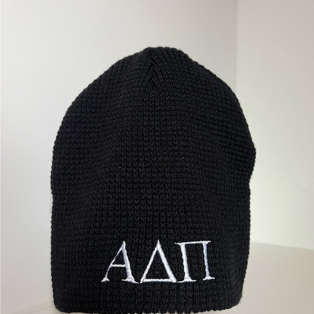 Alpha Delta Pi Black Beanie ADPI
Sorority Hat
